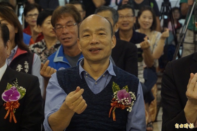 高雄市長韓國瑜。（資料照）