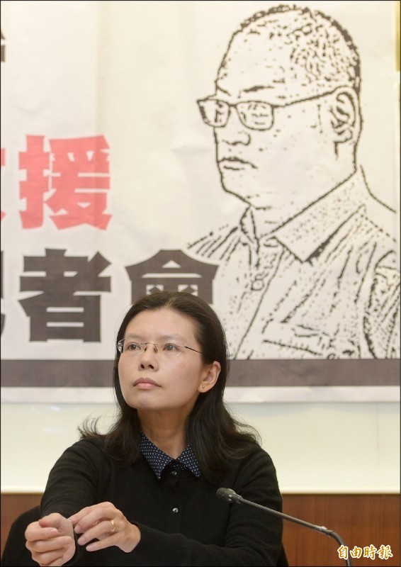 遭中國監禁的台灣非政府組織工作者李明哲的父親上月過世，李明哲的妻子李凈瑜希望中國讓李明哲回台奔父喪，不過，遭到拒絕。（資料照）