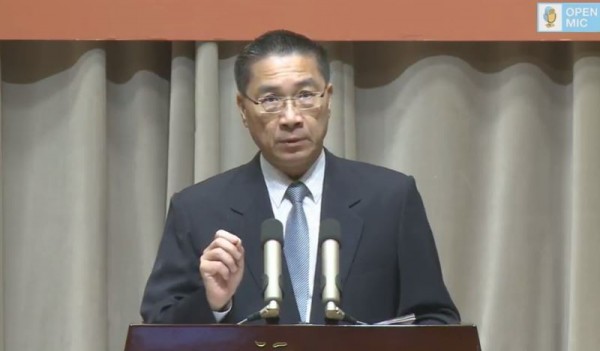徐國勇說,林全認為,台灣不會長期缺電,非核家園不會造成缺電,目前也有相當的把握。(圖取自YouTube)