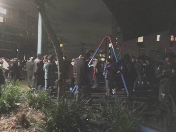 澳洲雪梨的一處公園，因為能抓到經典的「皮卡丘」，成群的玩家們慕名而來，不論白天、夜晚都擠滿了人。（圖擷取自PTT）