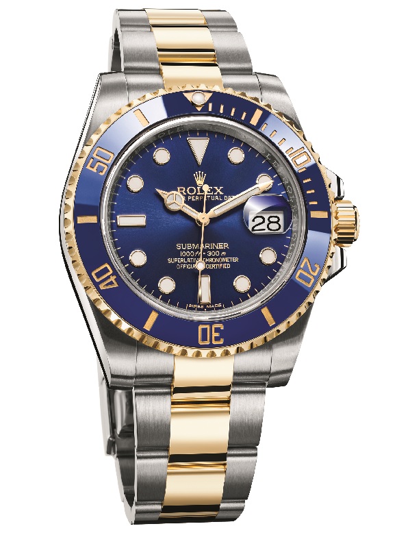 外圈配備勞力士專利Cerachrom字圈，不易刮損，經紫外線照射也不會褪色。錶帶應用蠔式保險扣與 Rolex Glidelock 延展裝置，提升安全與便利性。