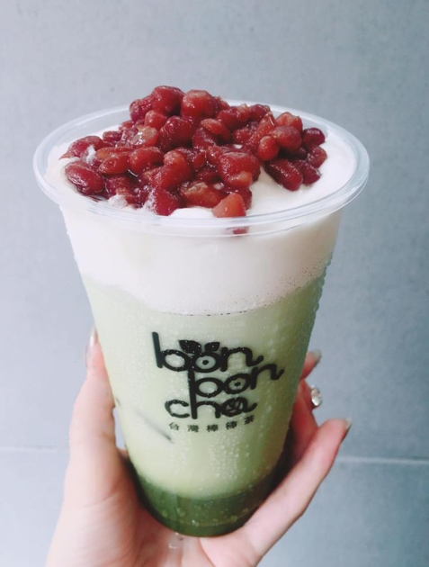 (店內抹茶採用來自新竹的徐耀良茶園抹茶粉。圖/BonBon Cha 台灣棒棒茶提供)