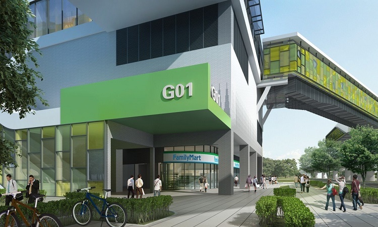 合雄Max距捷運G01站僅120公尺，在地段條件上頗具優勢。