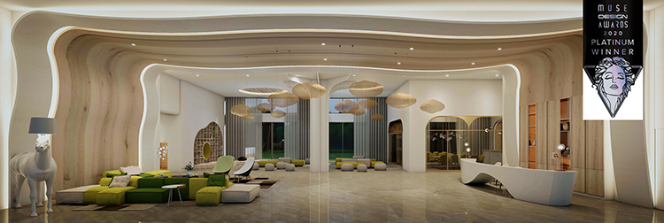 「VIE微美居」獨特的空間設計場域美學，榮獲美國MUSE Design Awards最高榮譽鉑金獎。
