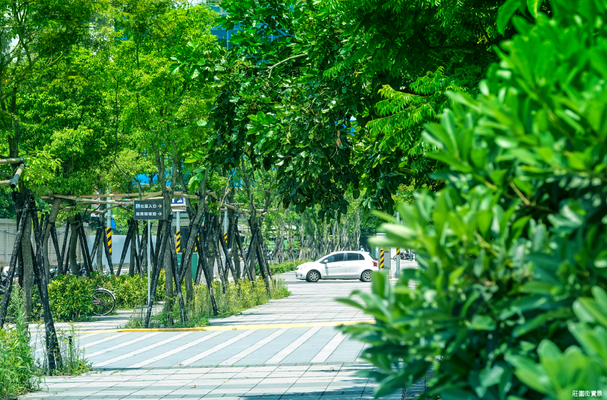 莊園街廓對歸來的主人，致上最高歡迎。