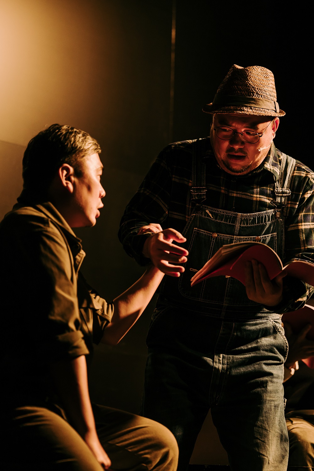 NTT+×中國信託 音樂劇人才培育工程2022年第一《手》階段讀劇畫面2／照片提供：臺中國家歌劇院。