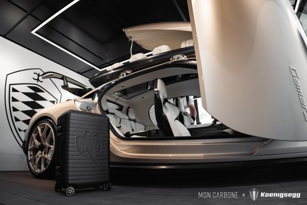 MON CARBONE x Koenigsegg碳纖維行李箱首度亮相英國Goodwood速度嘉年華