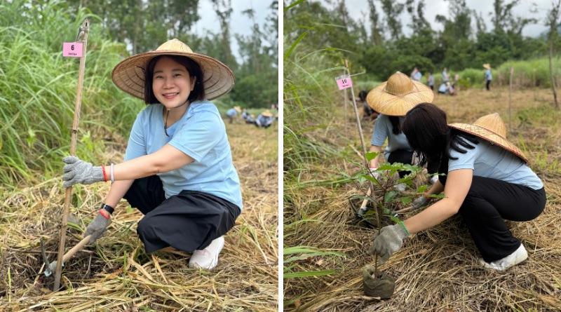 綠色冀泉長年投入台灣原生樹種復育與生態保育。（圖片提供／遠傳）