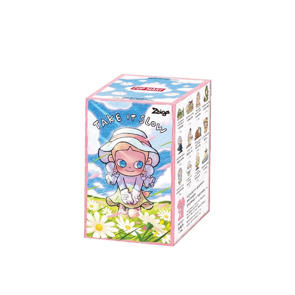 POP MART ZSIGA 慢下來系列盲盒。(圖片提供/遠傳)