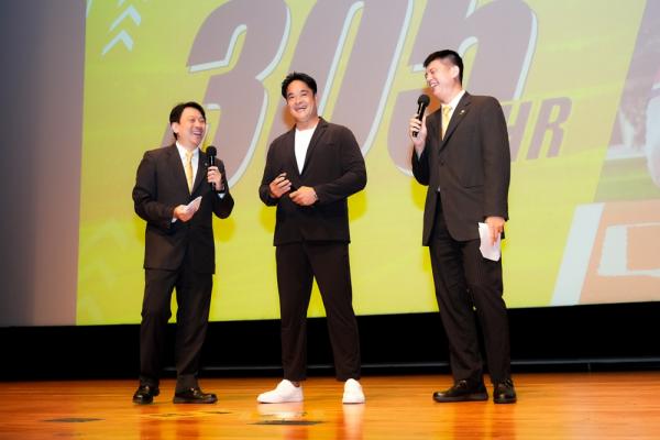 林智勝以球衣談團隊精神 永慶房屋壘球賽十周年邀大師兄開幕 林智勝以球衣談團隊精神 永慶房屋壘球賽十周年邀大師兄開幕