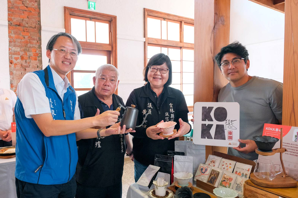 商圈業者積極推廣優質產品。（圖/雲林縣政府提供）