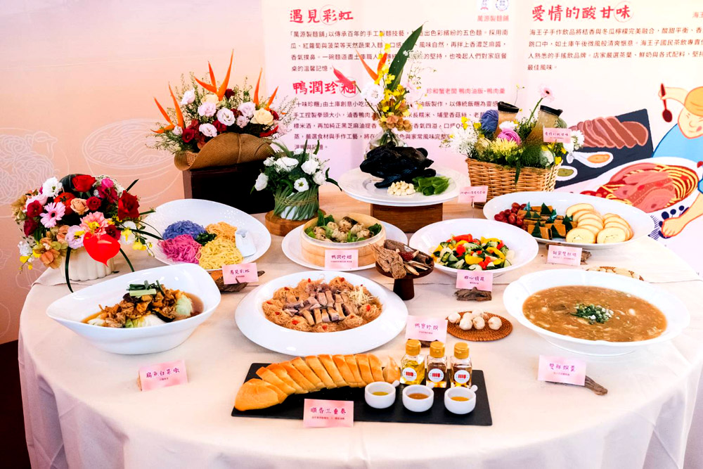 商圈匯聚美食店家首推土庫宴。（圖/雲林縣政府提供）