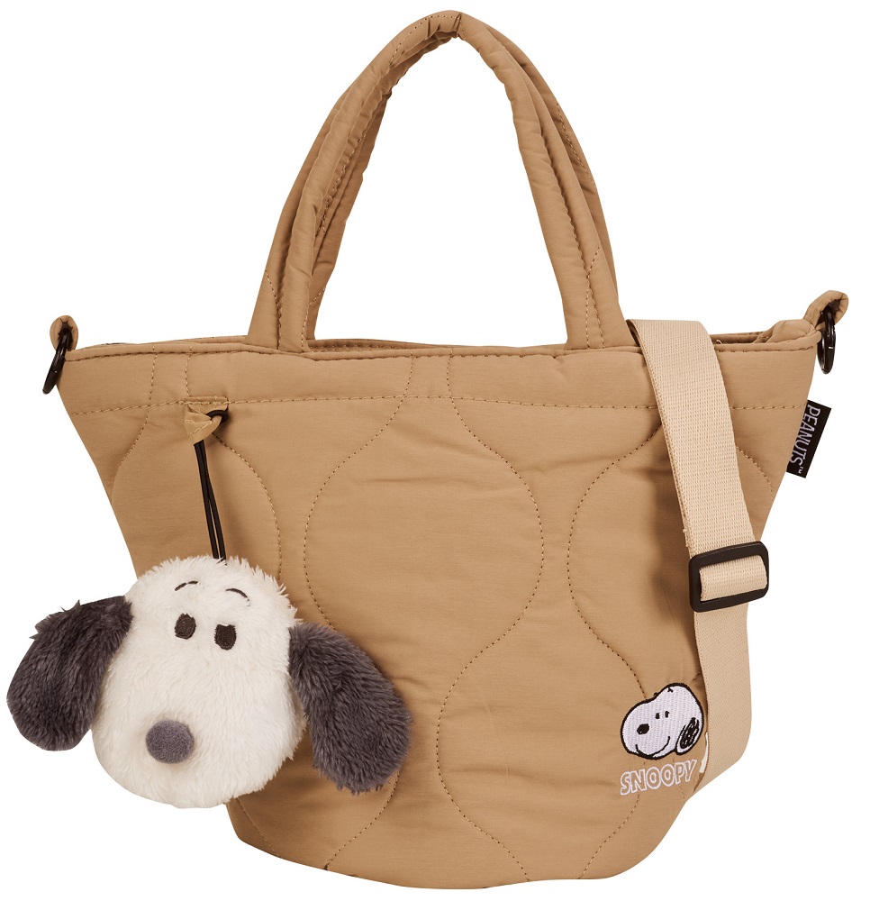 B1 Peanuts：泡泡袋附絨毛零錢包(棕)，原價1600元，特價1180元。圖片來源：京站