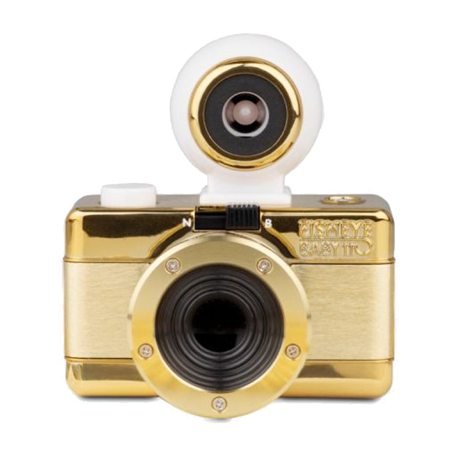 Urban Units Lomography-Fisheye Baby 110底片相機-金色版本，推薦價1280元。圖片來源：京站