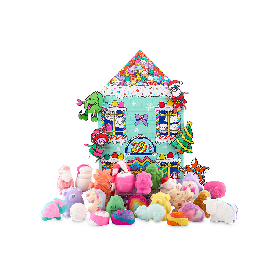 LUSH月曆禮盒，推薦價7450元。圖片來源：京站