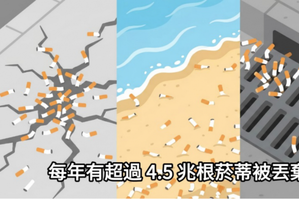 亂丟菸蒂不只造成環境髒亂 網紅Cheap點出最大隱患