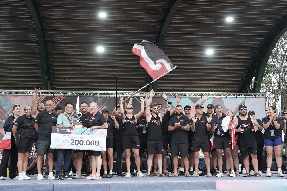 2025世界原住民族傳統運動會國際團體總錦標紐西蘭New Zealand。圖片來源：原住民族委員會