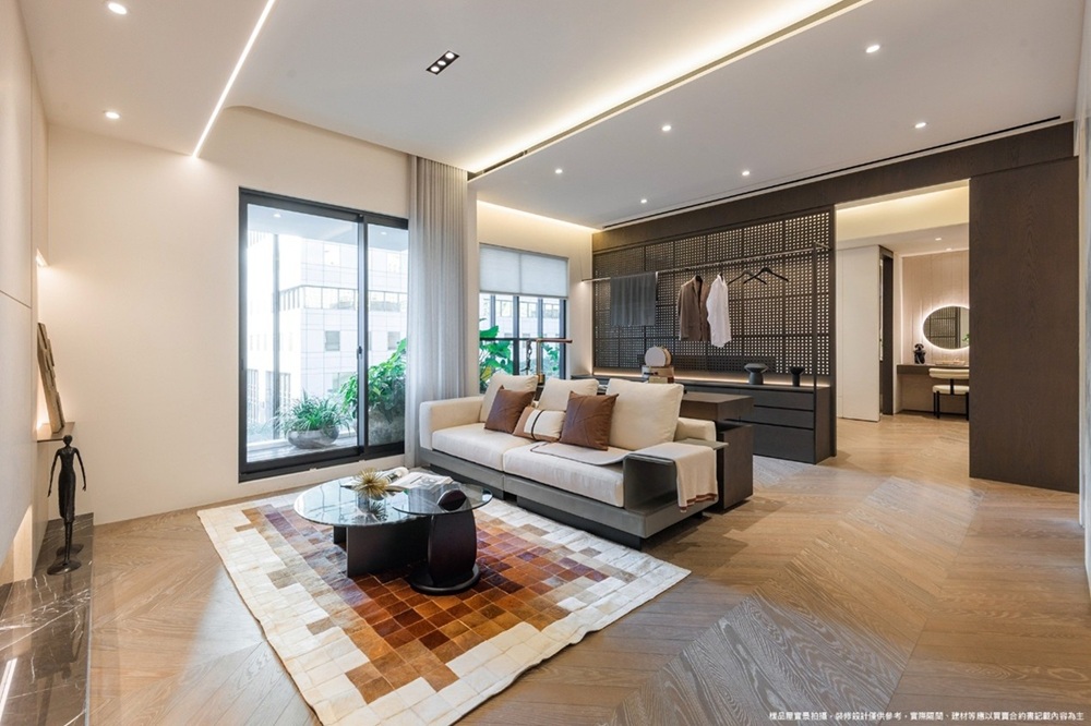 全案18-50坪、1~4房格局，現階段主力42坪產品規劃大三房，滿足自住需求。(圖片／業者提供)