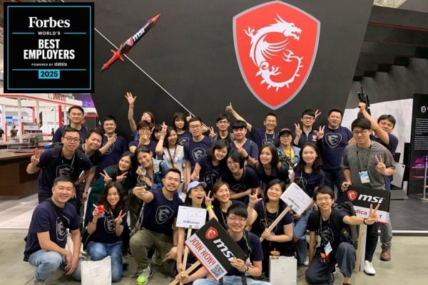定義科技業的幸福標竿 微星科技蟬聯 Forbes 全球最佳雇主
