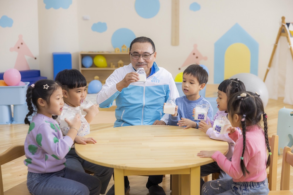 侯友宜市長表示，孩子健康，是城市最長遠的投資。圖片來源：新北市政府教育局