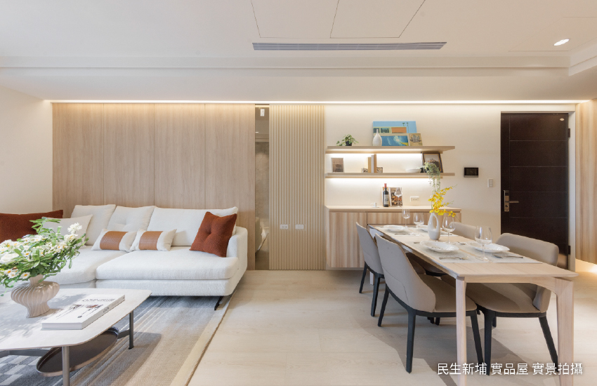 民生新埔 實品屋 實景拍攝。(圖／業者提供)
