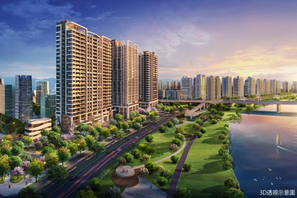 雙捷運中和站「左岸明珠」！水岸小坪數讓利  引爆雙北菁英移居潮