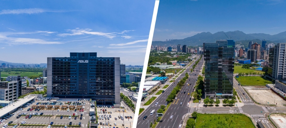 復興崗位於關渡科技園區（左）、北投士林科技園區（右）兩大就業引擎之間的關鍵位置。（圖／業者提供）
