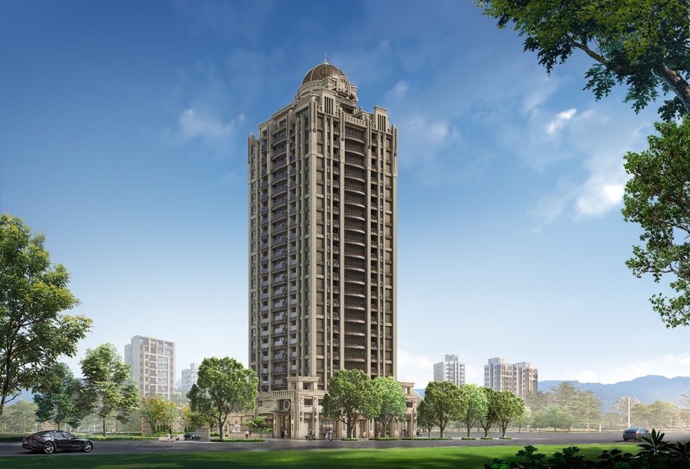 「宜雄盛筵」以落實「厚建築」與「精工品質」的品牌精神打造城市地標，不僅將「藝術館住宅」理念深植其中，未來社區2樓還有市立圖書館進駐。(圖／業者提供)