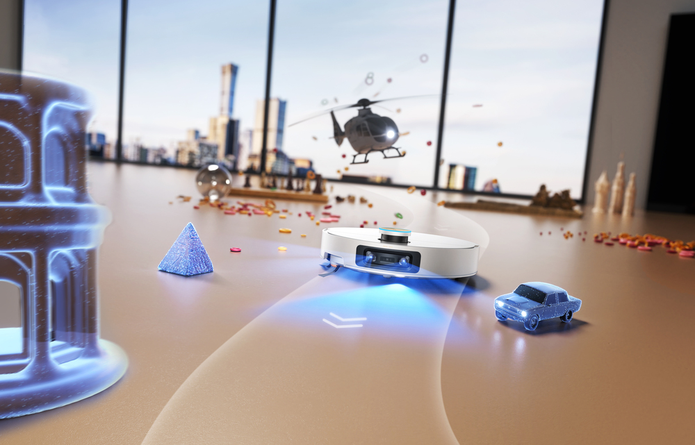 X60 Ultra 用 AI 辨識髒污＋超薄機身＋高溫自清潔，做到更聰明、死角更少、幾乎全自動的掃拖體驗。圖片來源：追覓