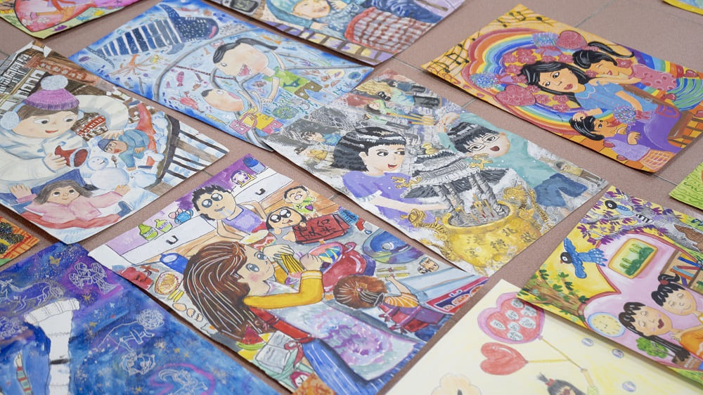 ▲每年聯邦銀行舉辦的兒童繪圖比賽除吸引大小朋友共襄盛舉外，亦融合公益與環保的概念於其中，讓參賽作品更具意義。（圖／聯邦銀行提供）