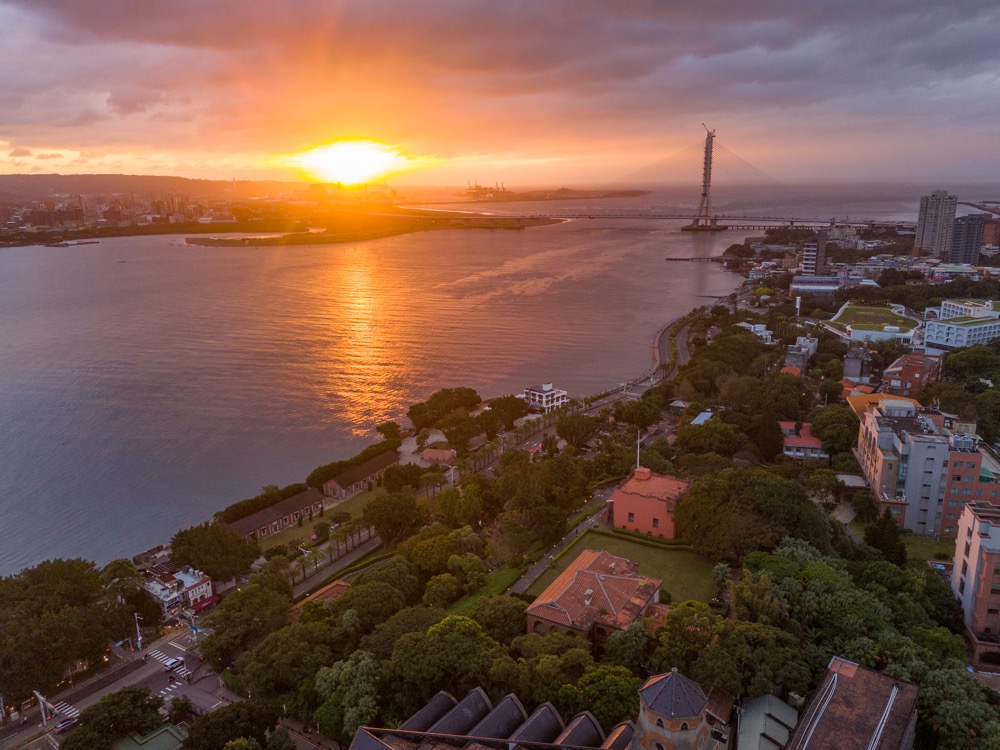 淡江大橋夕照（圖說來源：傑森全球整合行銷）