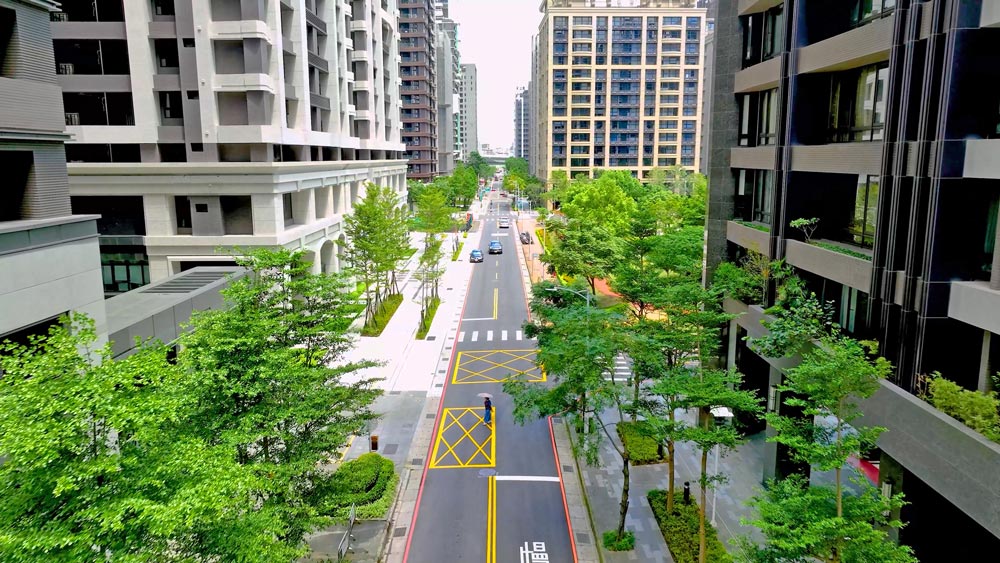 「勝旺家」堅持「純住、零店面」規劃，在A3站打造稀有的單純住宅聚落。(圖/勝旺建設提供)