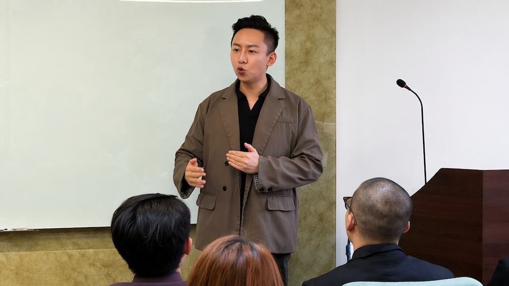 立達國際徵信有限公司執行長謝智博親自剖析「IP內容化」戰略，強調徵信業可透過數位轉型與實務轉譯，轉向長尾內容資產經營，建立深厚的品牌護城河。（圖片來源：立達國際徵信有限公司提供）