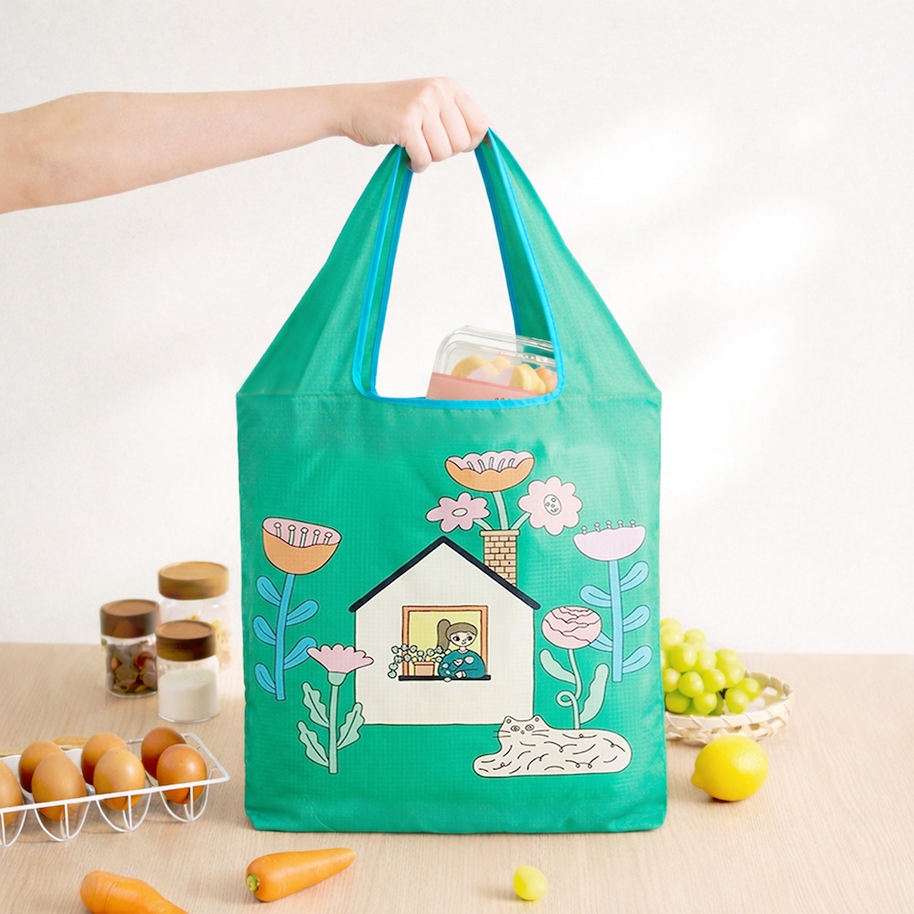 Global Mall推5月7日至10日iMall會員當日消費單筆滿2,000元可兌熊超人折疊購物袋乙個。（圖片來源：Global Mall）