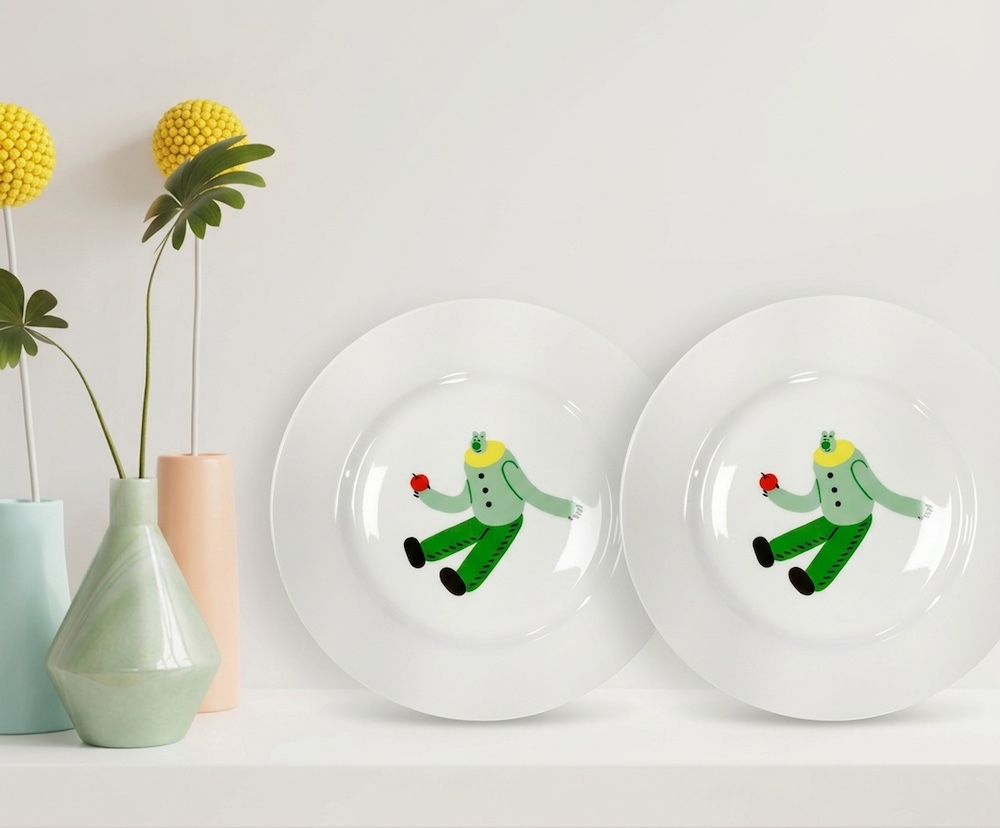 Global Mall推即日起至5月10日於指定專門店刷聯名卡當日累計滿2,000元可兌熊超人陶瓷盤乙個。（圖片來源：Global Mall）