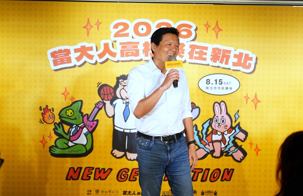 副市長朱惕之表示，新北市持續為年輕朋友打造多元發揮的舞台。(圖片來源：新北市政府教育局）