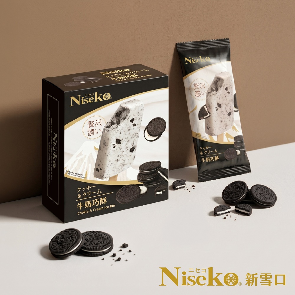 Niseko新雪口牛奶巧酥雪糕口感濃郁滑順，上市至今賣破千萬支。(圖片來源:Niseko)