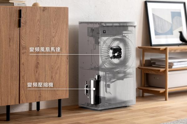 梅雨季搶先佈署！夏普首款雙變頻美學除濕機登場