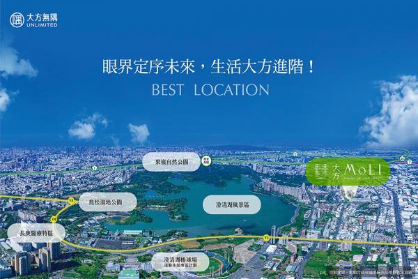 大方「MoLI」澄清湖的曼哈頓生活  住定百億繁華