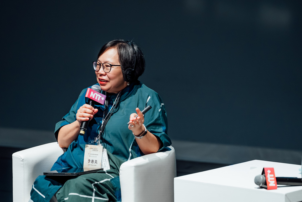 2026 音樂劇產業國際論壇_臺中國家歌劇院藝術總監李惠美認為，必須要將創投的概念帶進臺灣市場，讓團隊知道場館是一個陪伴作品孵育的地方。©臺中國家歌劇院，攝影：林峻永