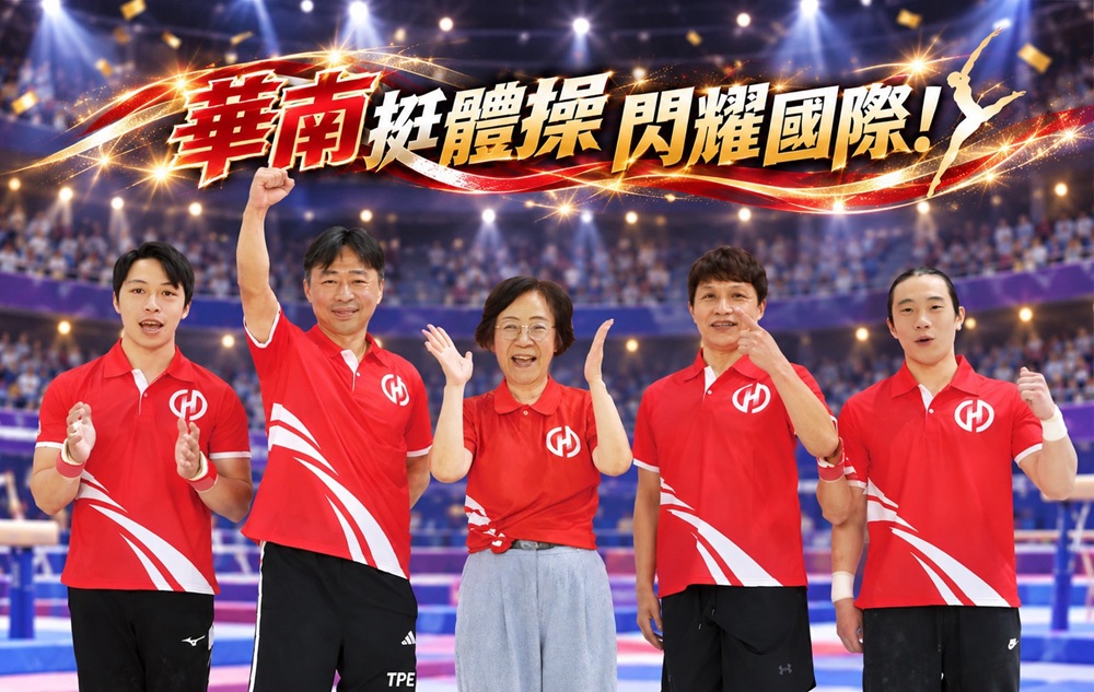 華南銀行挺「台灣之光」蕭佑然、洪源禧閃耀國際舞台！(圖／華南銀行提供）