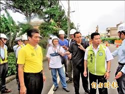既成道路闢下水道 地主不滿只給「償金」