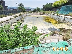 新埔假日車多 廢泳池擬改停車場