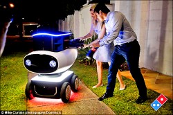 首個送披薩機器人 紐西蘭測試