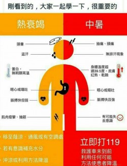 熱天常中暑中醫緩解有一套 即時新聞 自由健康網