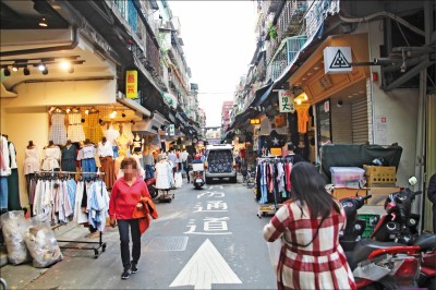台北市信義區通檢 五分埔放寬使用組別
