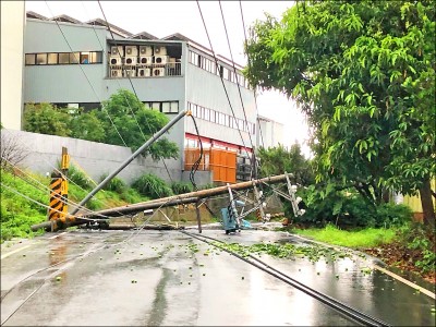 新竹縣市豪雨淹水 新豐災情最慘