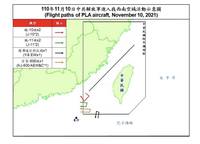 美國會議員訪台  中共6架次軍機兵分4路進入我ADIZ