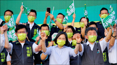 選戰倒數關頭》民進黨雙北衝氣勢 下週六凱道見