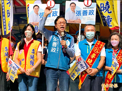 張善政催票 強打航空城3利多政見